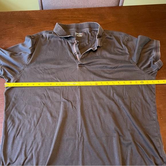 UNTUCKit men’s 100% cotton black polo. Size XXL. - Picture 4 of 7